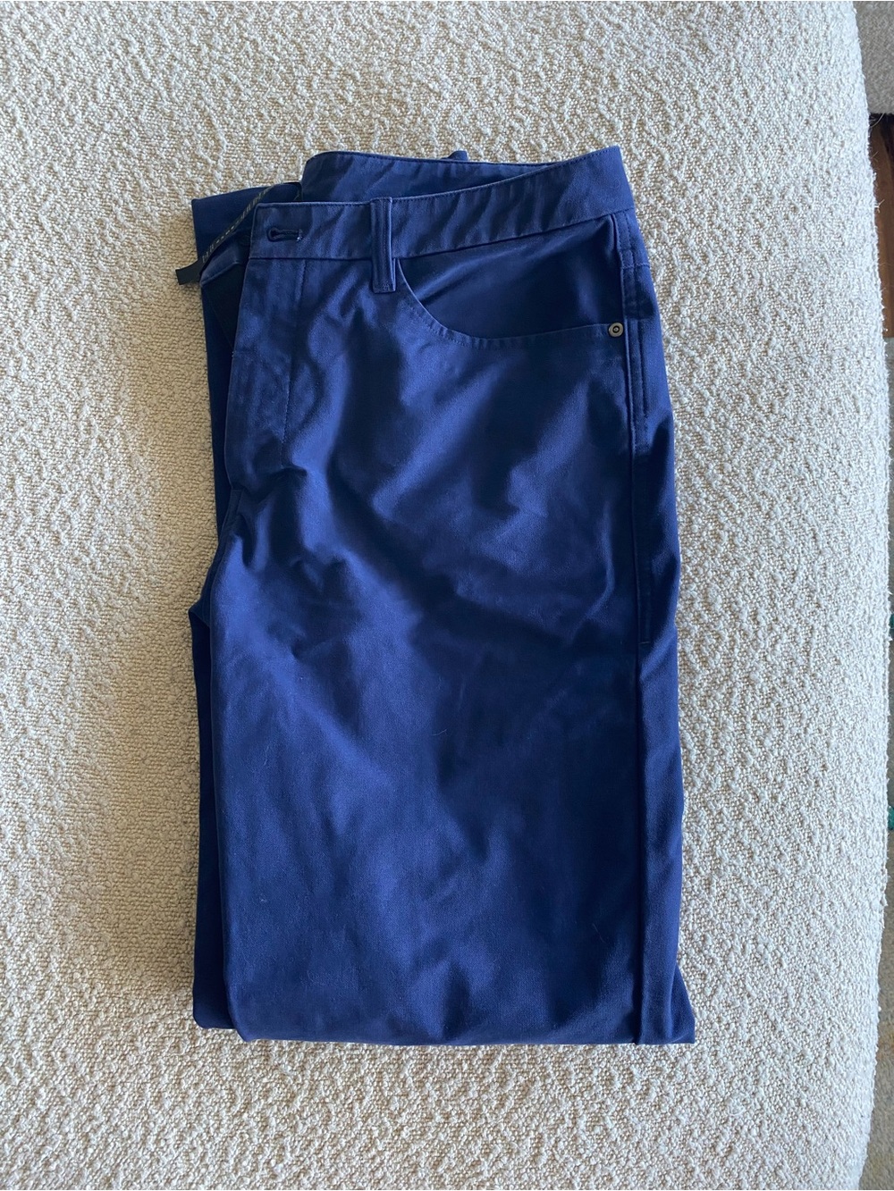 lululemon athletica Men's Navy Blue Chinos